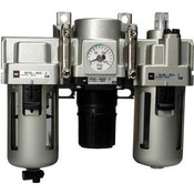 SMC AC40-06-3 AC Series Combination Unit, Modular Type, Air Filter/Regulator, Lubricator