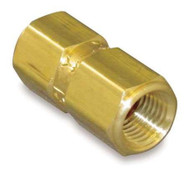 SMC CHK BRS 450-4F4F-F Check Valve, Poppet, Brass, 1/4 In, FNPT