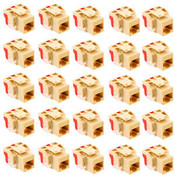 IC107L6CIV - 25PK Cat6 Jack - Ivory