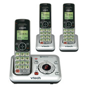 Three handset cordless answering w/ CID