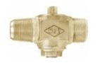 AY McDonald 4112107 3120 3/4 CORP STOP AWWA X SP