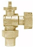 AY McDonald 4133238 4642B 1 ANGLE METER BALL VALVE