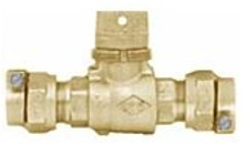 AY McDonald 4143108 6104-22 1 1/4X1X1 BALL VALVE