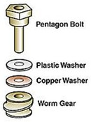 AY McDonald 4174197 74MLBA BOLT AND GEAR ASSEMBLY