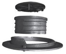 AY McDonald 4174498 74R32AC FRAME & COVER-ROT STYL