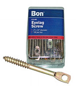 Bon Tool 15-385-B6 Eyelag Screws - 3" - (100/Pkg)"