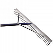 Bon Tool 84-213-B10 Yard Prep Rake - 24" - 72" Alum Hd"