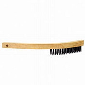 Bon Tool 84-166-B8 Wire Brush - Curved Hdl - 14" (3 X"