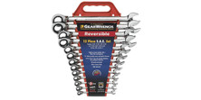 GearWrench 9509 13 Pc. Reversible Combination Ratcheting Wrench Set SAE