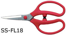 Growtech SS-FL18 Floral Scissors, 2.1/4" Blade, SS