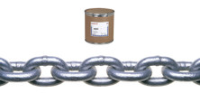 Campbell 0120330 3/16" Grade 30 Proof Coil Chain, Hot Galvanized, 500' per Drum