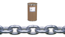 Campbell 0120332 3/16" Grade 30 Proof Coil Chain, Hot Galvanized, 1,000' per Drum