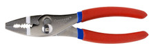 Crescent L26CV 6 3/4" Thin Straight Nose Combo Slip Joint Pliers, Cushion Grip, Carded