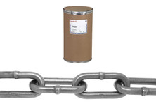 Campbell 0407712 3/4" Marine Alloy Trawl Chain, Long Link, Bright, 100' per Drum