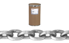 Campbell 0128432 1/2" Grade 30 ISO Marine Proof Coil Chain, Hot Galvanized, 200' per Drum