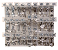 Campbell 0721500 Display, 15" x 18" Snap Assortment