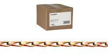 Campbell 0893544 #35 Sash Chain, Copper Glo, 100' per Carton Sold Per Feet.