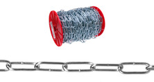 Campbell 0723169 .135 Handy Link Chain, Blu-Krome, 175' per Reel
