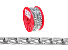 Campbell 0723727 #35 Sash Chain, Blu-Krome, 100' per Reel