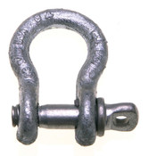 Campbell 5411005 5/8" Anchor Shackle, Screw Pin, Forged Carbon Steel, Painted Blue, Bulk