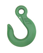 Campbell 5647015 5/8" Cam-Alloy Eye Sling Hook, Grade 100, Painted Green, Bulk