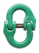 Campbell 5779135 3/8" Quik-Alloy Coupling Link, Grade 100, Painted Green, Bulk