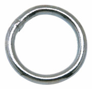 Campbell 6050624 3/8" x 2" Welded Ring, Blu-Krome, 25 Pcs per Carton