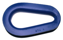 Campbell 6265404 5/8" - 3/4" Extra Large Slip-Thru Thimble, Painted Blue