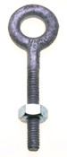 Campbell 7150116 5/8" x 10" Regular Nut Eyebolt, Drop Forged Carbon Steel, Galvanized