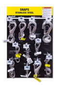 Campbell DD0720172 Display,Stainless Steel Snaps