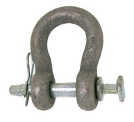 Campbell T3899916 7/8" Straight Clevis, Long Body, Forged, Galvanized, UPC Tagged