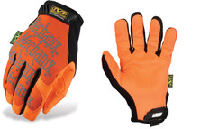 Mechanix Wear SMG-99-009 Safety Original Gloves, Hi-Viz Orange, Pr, Medium