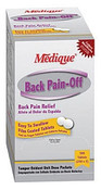 07313  Medique Back Pain-Off Pain Relief Tablets (2 Per Pack, 250 Packs Per Box)