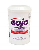 GOJO 4 lb Plastic Cartridge Crème Formula Hand Cleaner With Fine Italian Pumice Scrubbing Particles