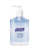 3659-12 GOJO 12 Ounce Pump Bottle PURELL Instant Hand Sanitizer