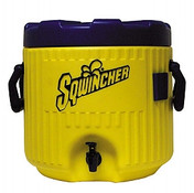 Sqwincher 3 Gallon Cooler/Dispenser With Quick-Flow Spigot And Cup Dispenser Bracket
