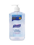 3023-12 GOJO 20 Ounce Pump Bottle Clear PURELL Advanced Instant Hand Sanitizer