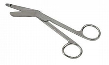 25-702-000 MABIS 5 1/2" Stainless Steel Lister Bandage Scissors Without Clip