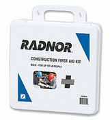 64058029 Radnor 50 Person Bulk Construction First Aid Kit In Plastic Case