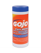 6282-06 GOJO 25 Count Canister FAST WIPES Hand Cleaning Towels