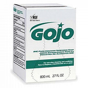 GOJO 800 ml Bag-In-Box Refill Yellow E-2 Fragrance Free IHC Food Industry Sanitizing Soap