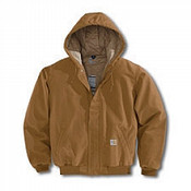 Carhartt FRJ184BNXLTL X-Large Tall Brown 13 Ounce Cotton Duck Fl