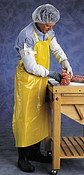 Ansell YV-45SP CPP Yellow Apron 45" W/Patch