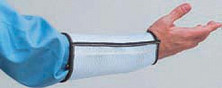 Chicago Protective Apparel 69210WXL X-Large 12" White Nylon Cane Mesh Sleeve