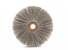 Brush Research C 1-3/8 COPPER CENTER WHEEL BRUSH, 3/8" AH, .0118 CS