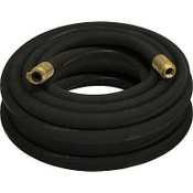 1-1/4" Blast Hose Assembly, Black, 100 Feet, Brass Fittings (20F-10114BLK1004XBR)