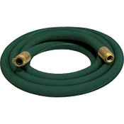 1-1/4" Blast Hose Assembly, Green, 25 Feet, Brass Fittings (20F-10114GRN0254BR)