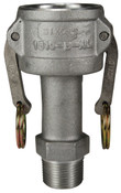 Dixon 1510-B-AL 1 1/2" Alum Coupler x 1" Male NPT