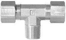 DIXON 172C-0402 Compression Male Branch Tees,Brass