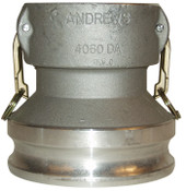 Dixon 2030-DA-AL 2" Alum Reducer Coupler x 3"